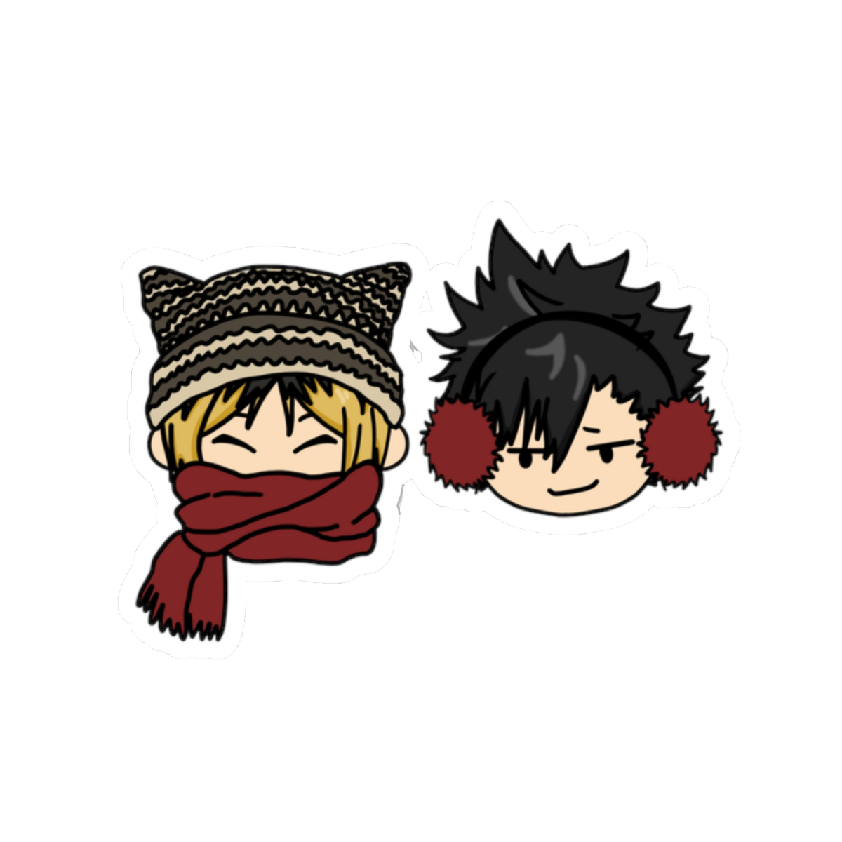 Kuroken Winter Chibi Sticker
