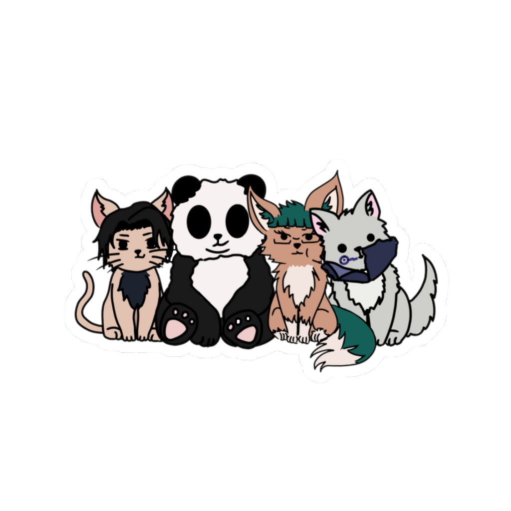 JJK 2nd Years Sticker