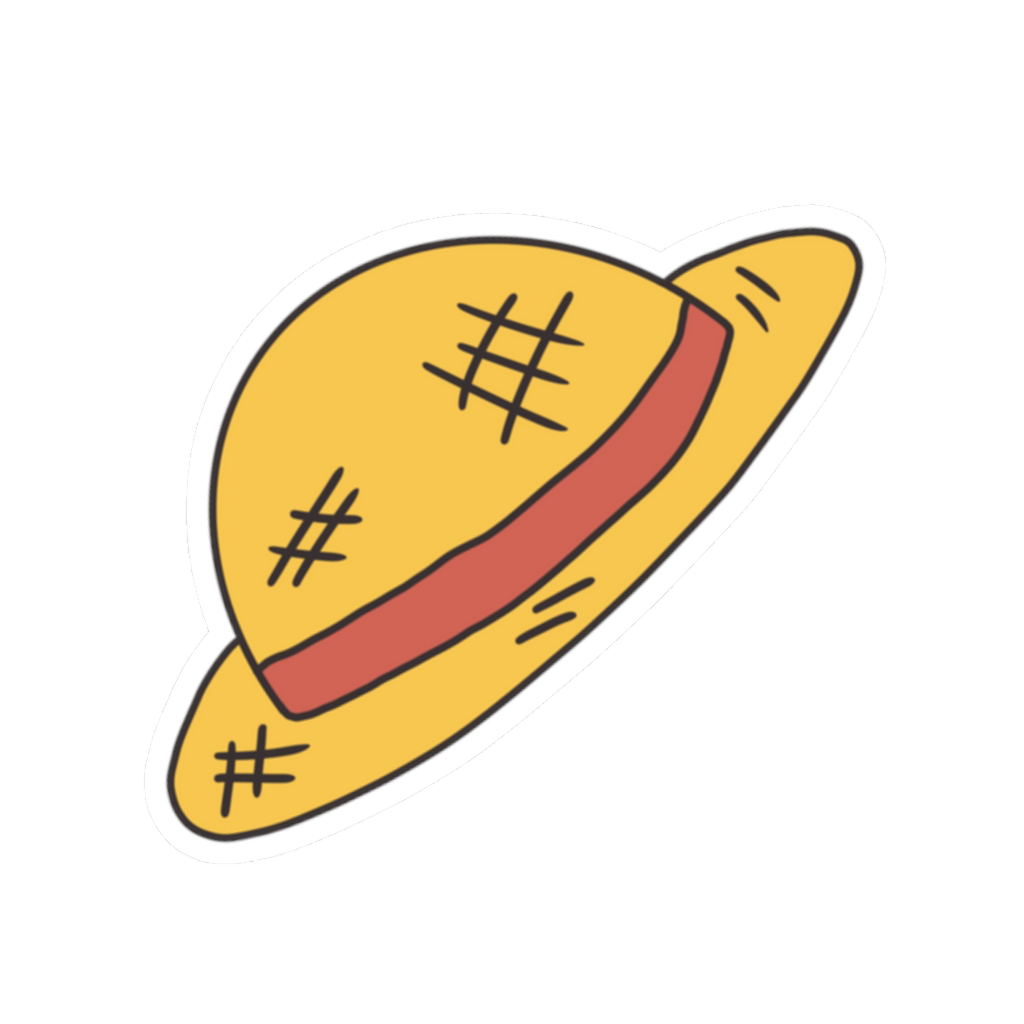 Straw Hat Sticker