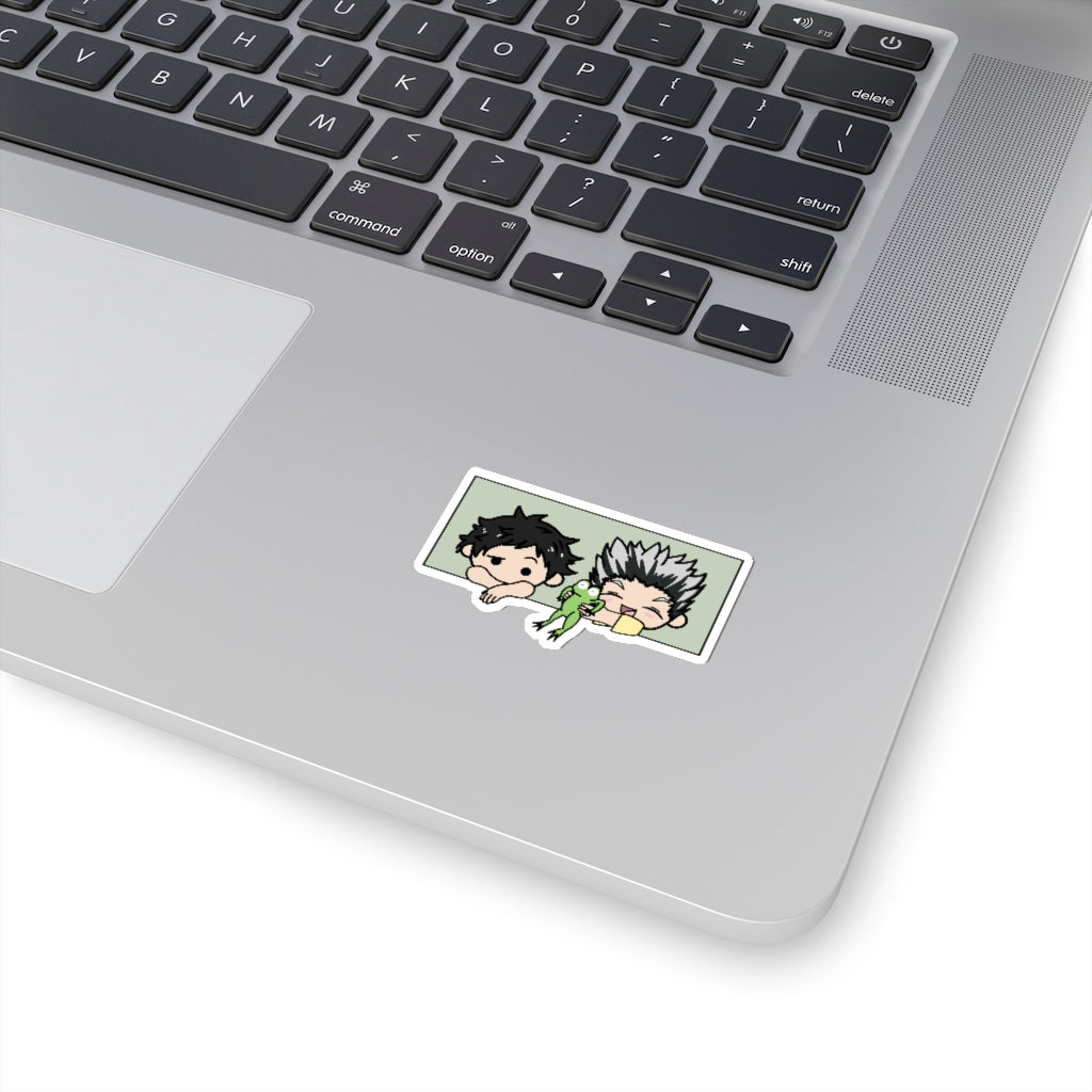 Bokuaka Frog Sticker