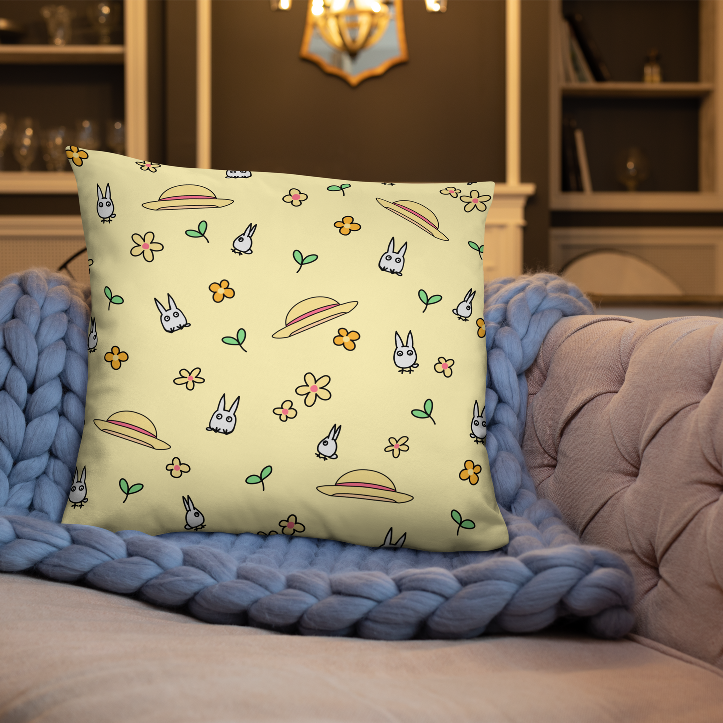 Anime Bunny Pillow