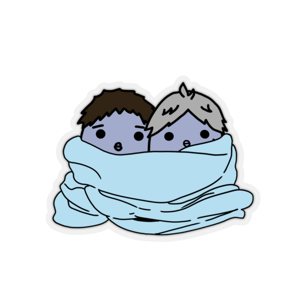 Winter Crow Sticker