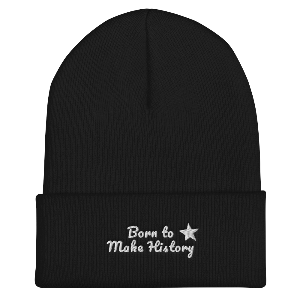 History Maker Embroidered Beanie