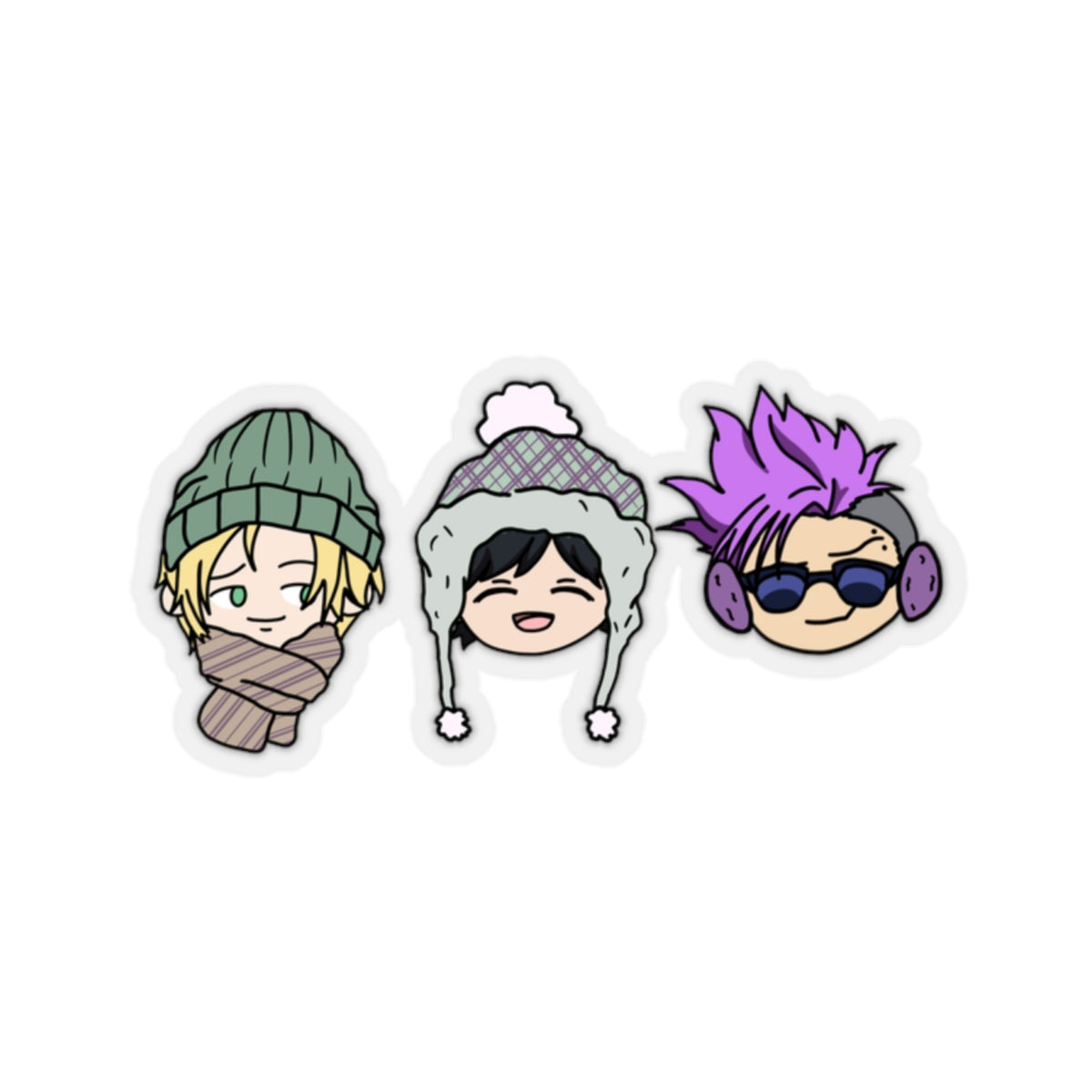 BF Cozy Winter Chibi Sticker