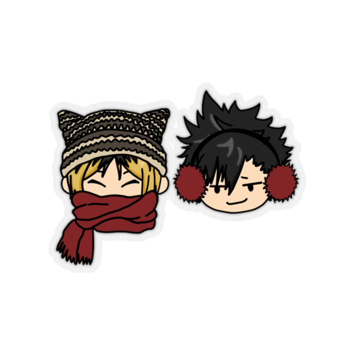 Kuroken Winter Chibi Sticker