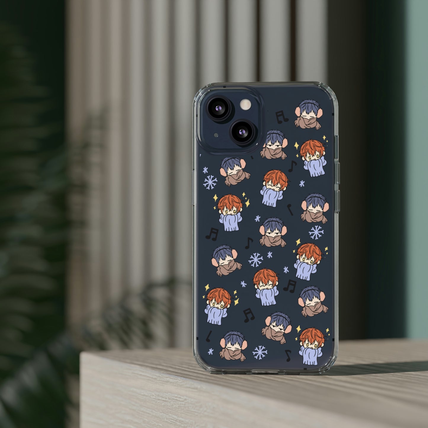 Boy Band Winter Chibi Phone Case