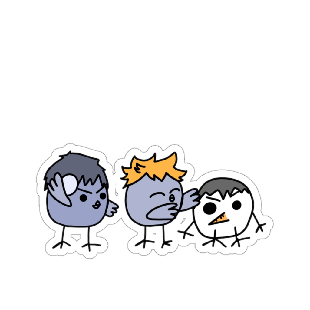 Kagehina Winter Crow Sticker