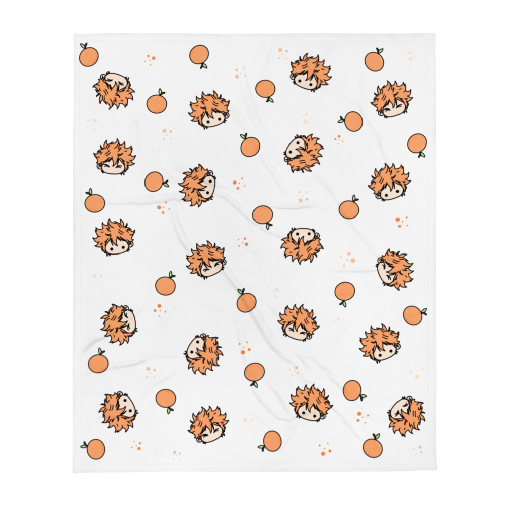 Orange Boy Blanket