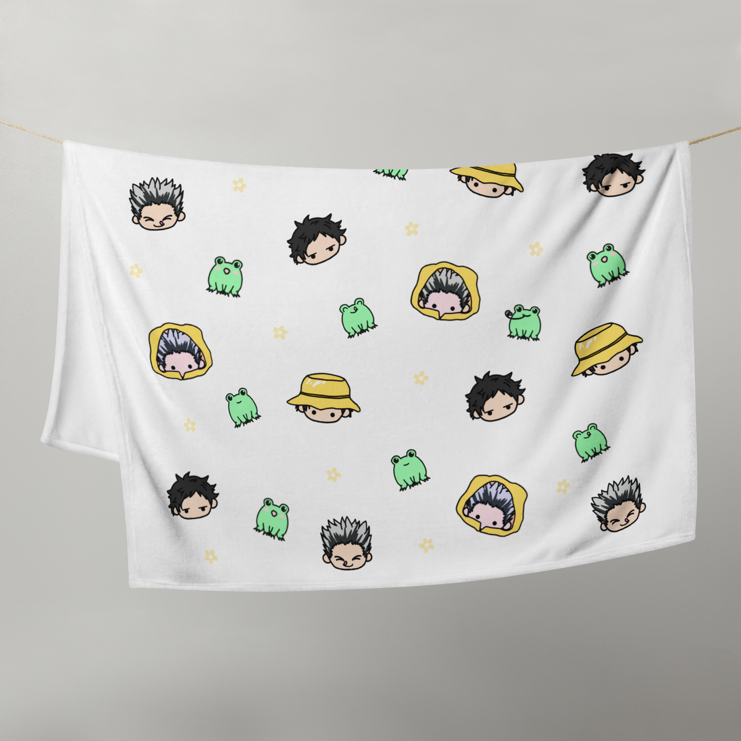 Bokuaka Frog Blanket