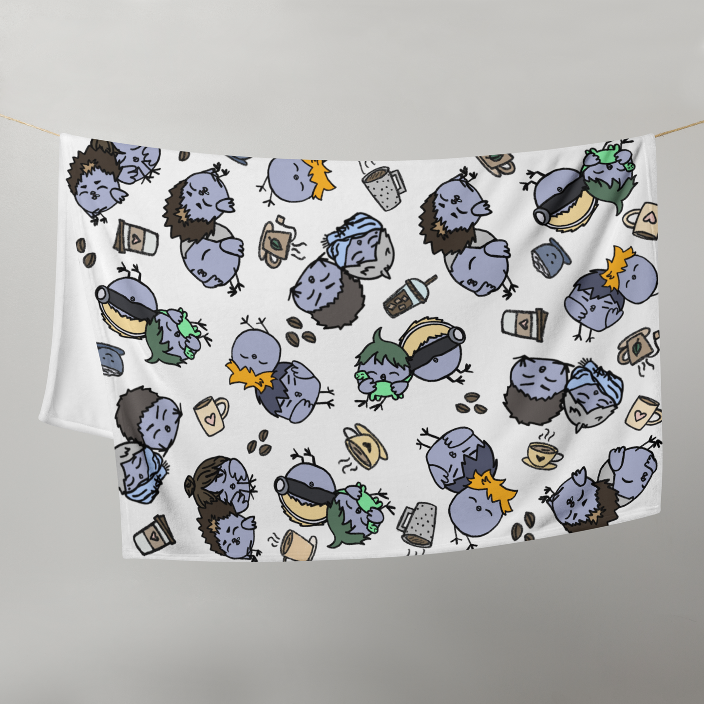 HQ Coffee Cozy Blanket