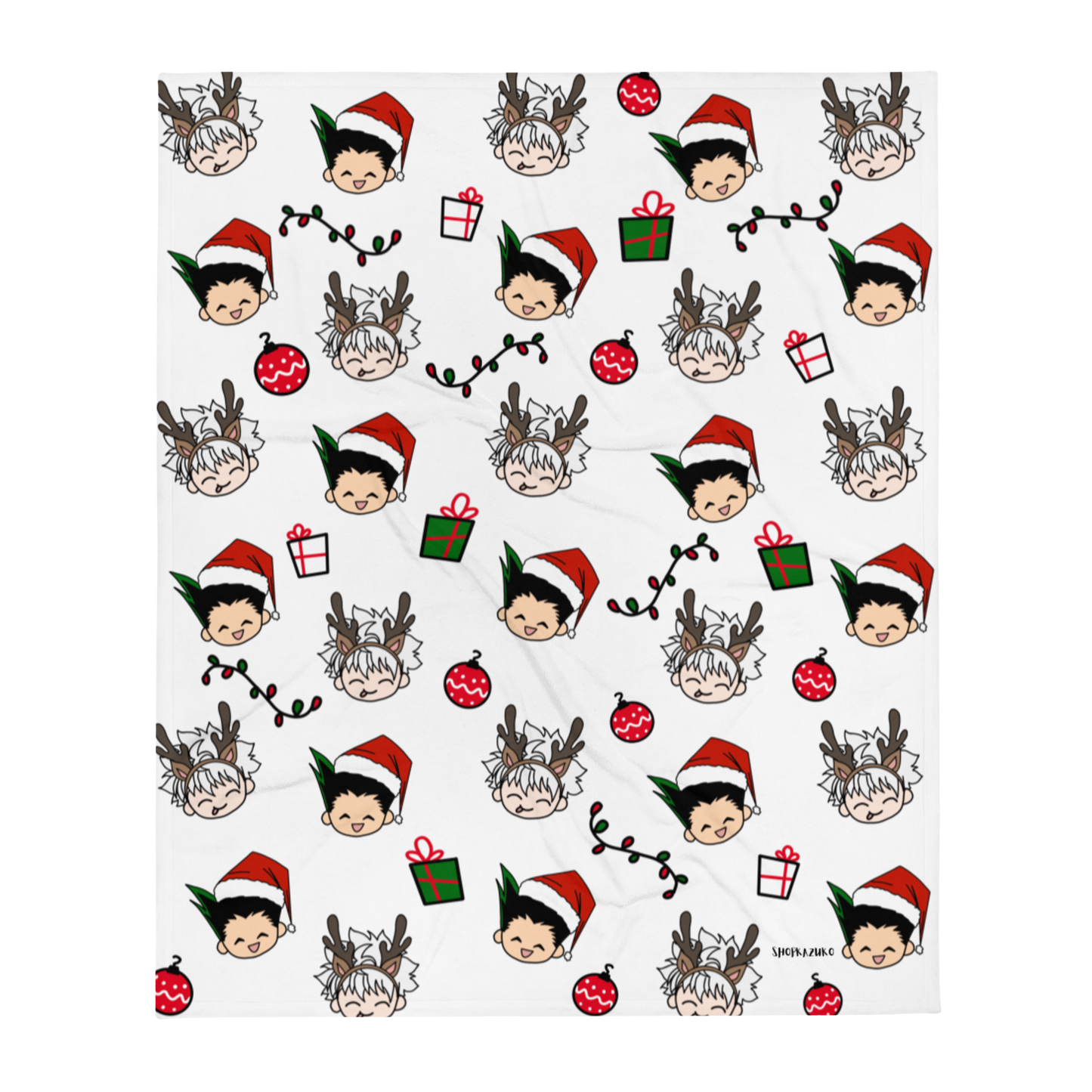 HXH Holiday Throw Blanket