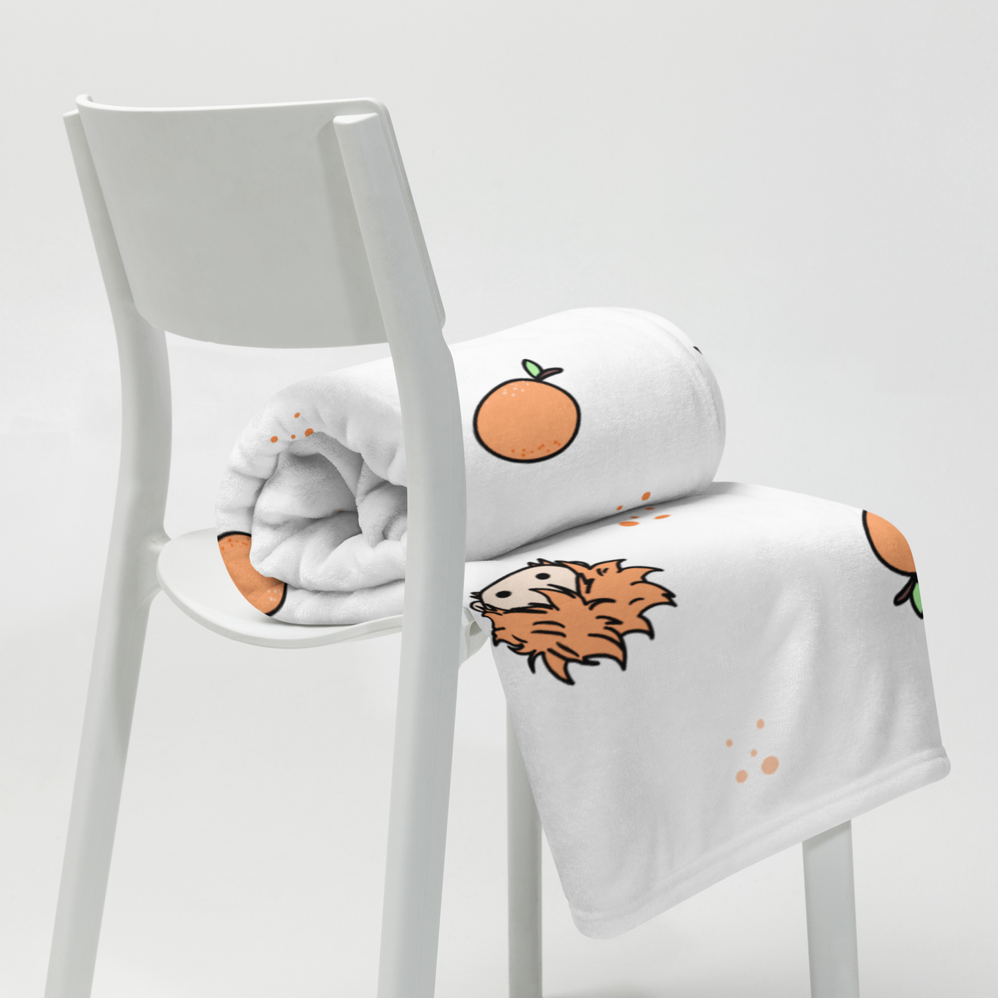 Orange Boy Blanket