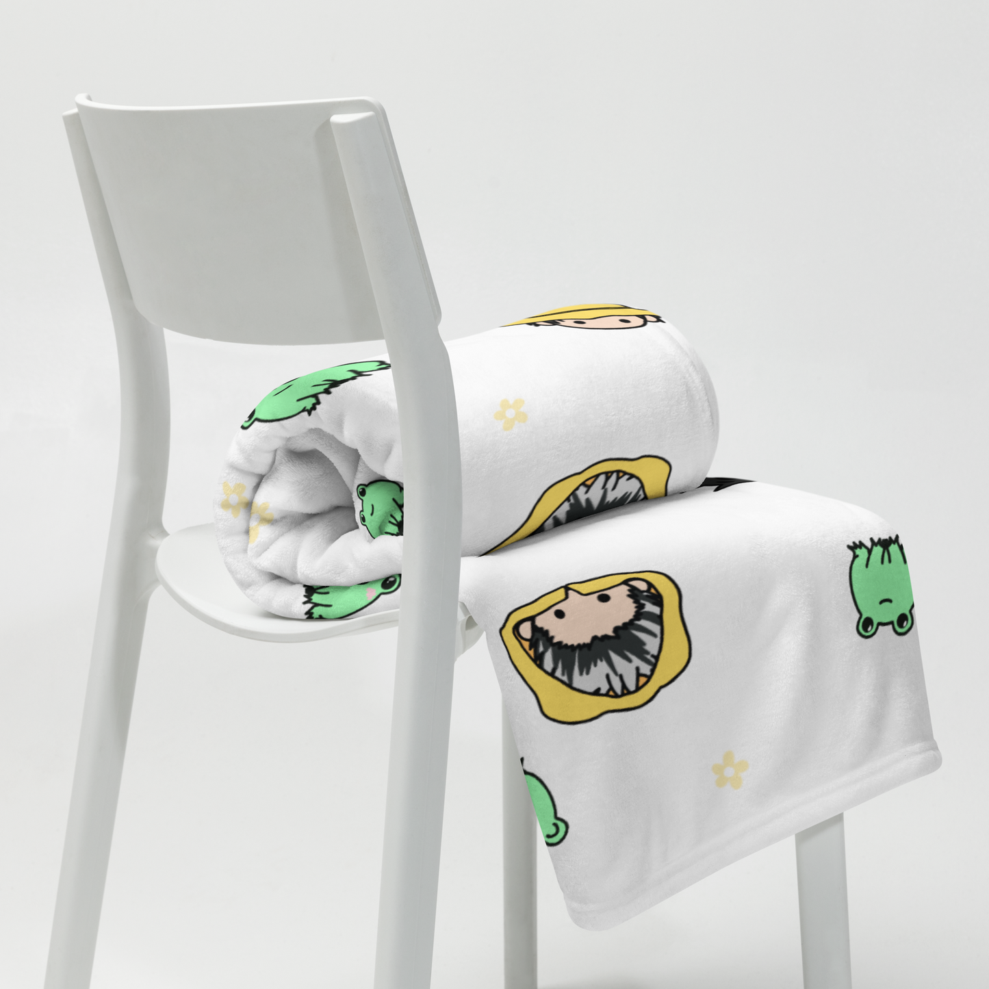 Bokuaka Frog Blanket