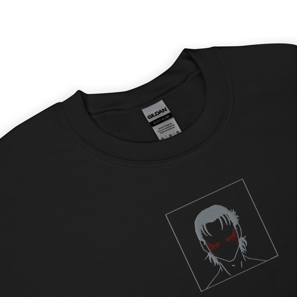 Attack Titan Marks Embroidered Sweatshirt
