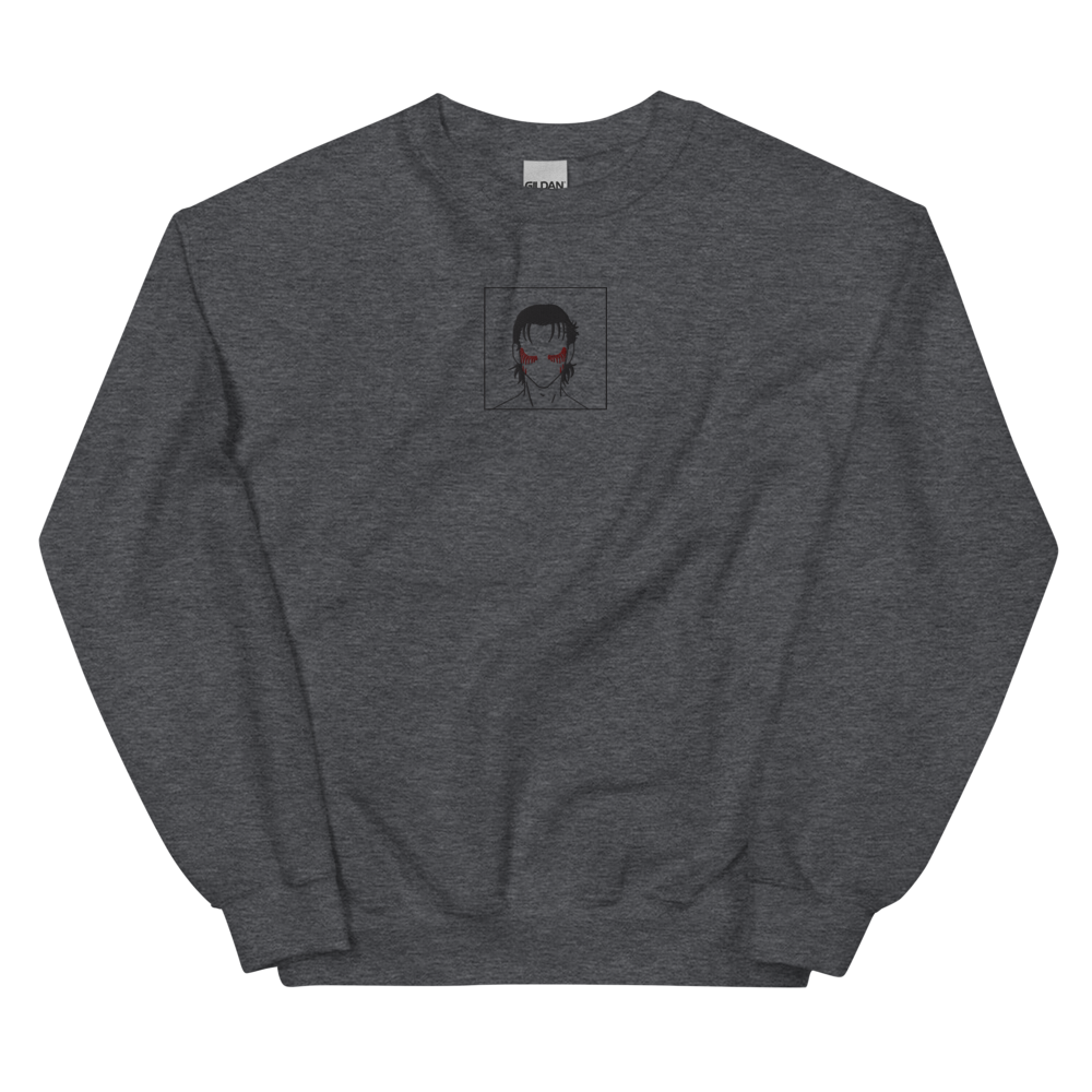 Attack Titan Marks Embroidered Sweatshirt