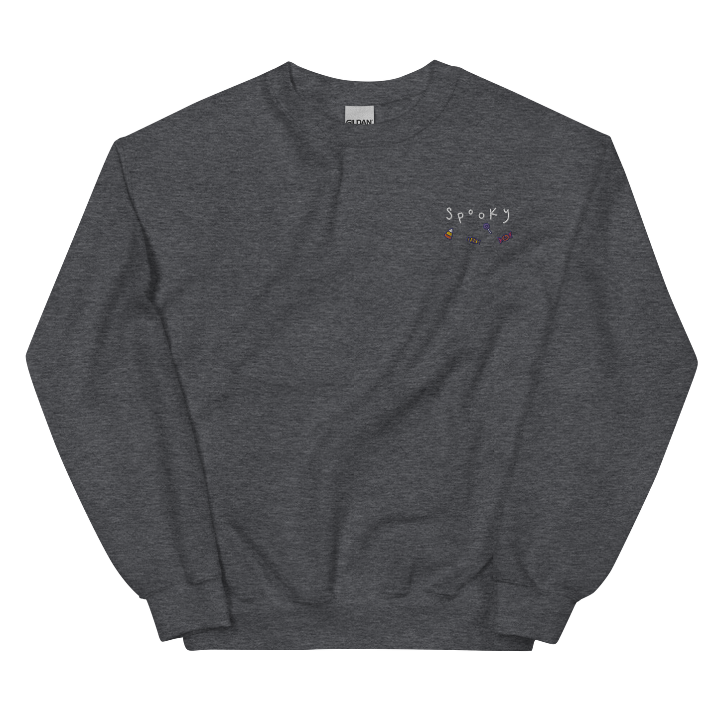 Trick or Treat Yo-self Embroidered Sweatshirt