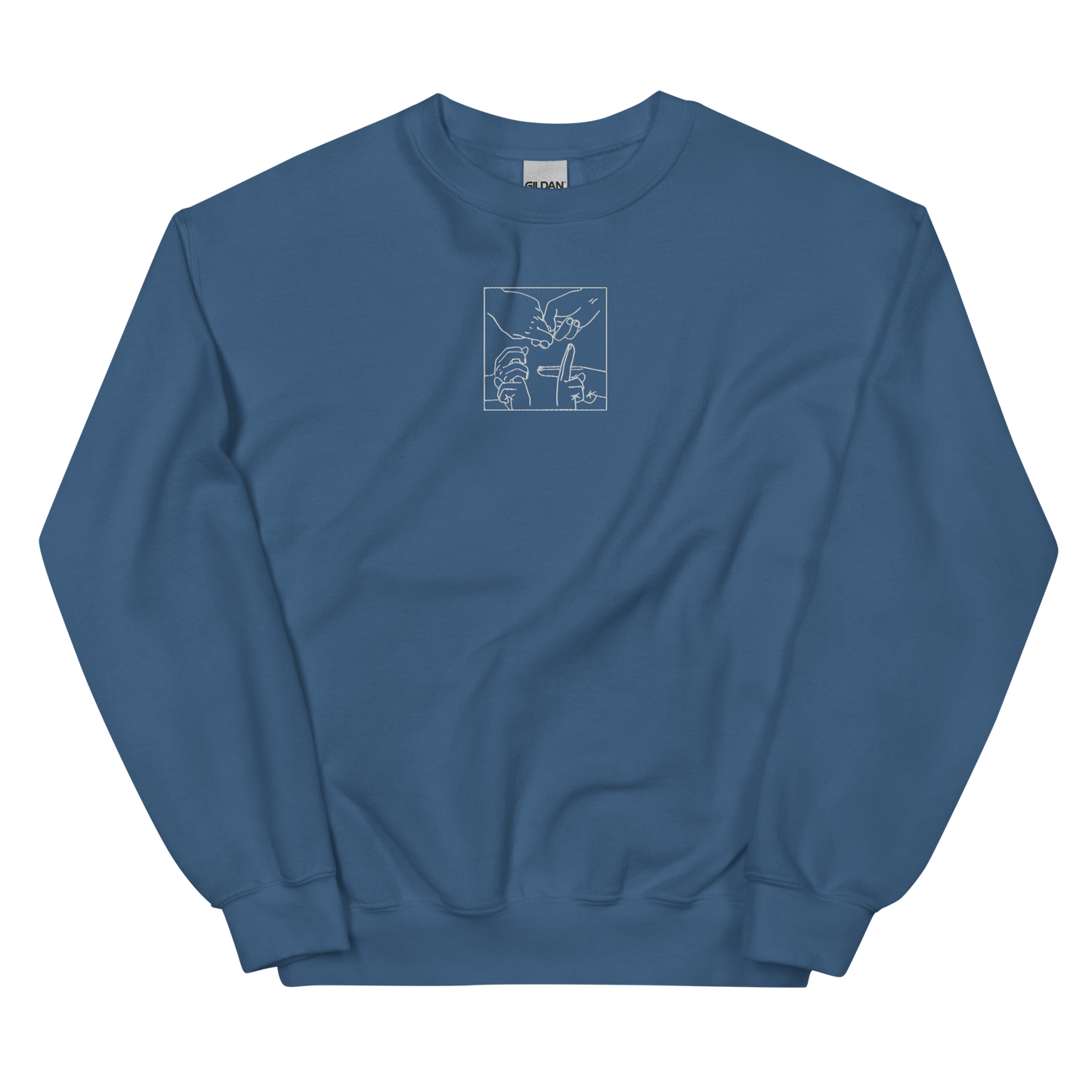 Jutsu Hands Sweatshirt (Embroidered)