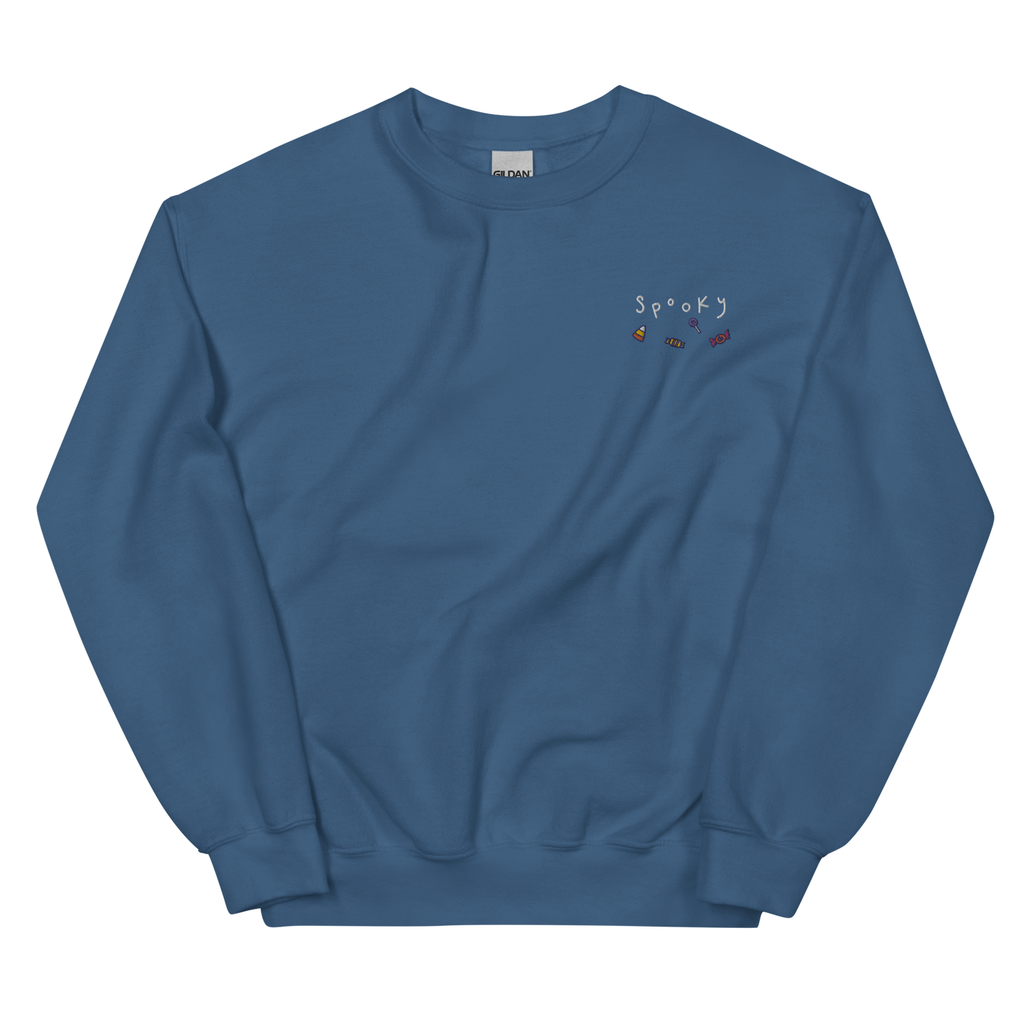 Trick or Treat Yo-self Embroidered Sweatshirt