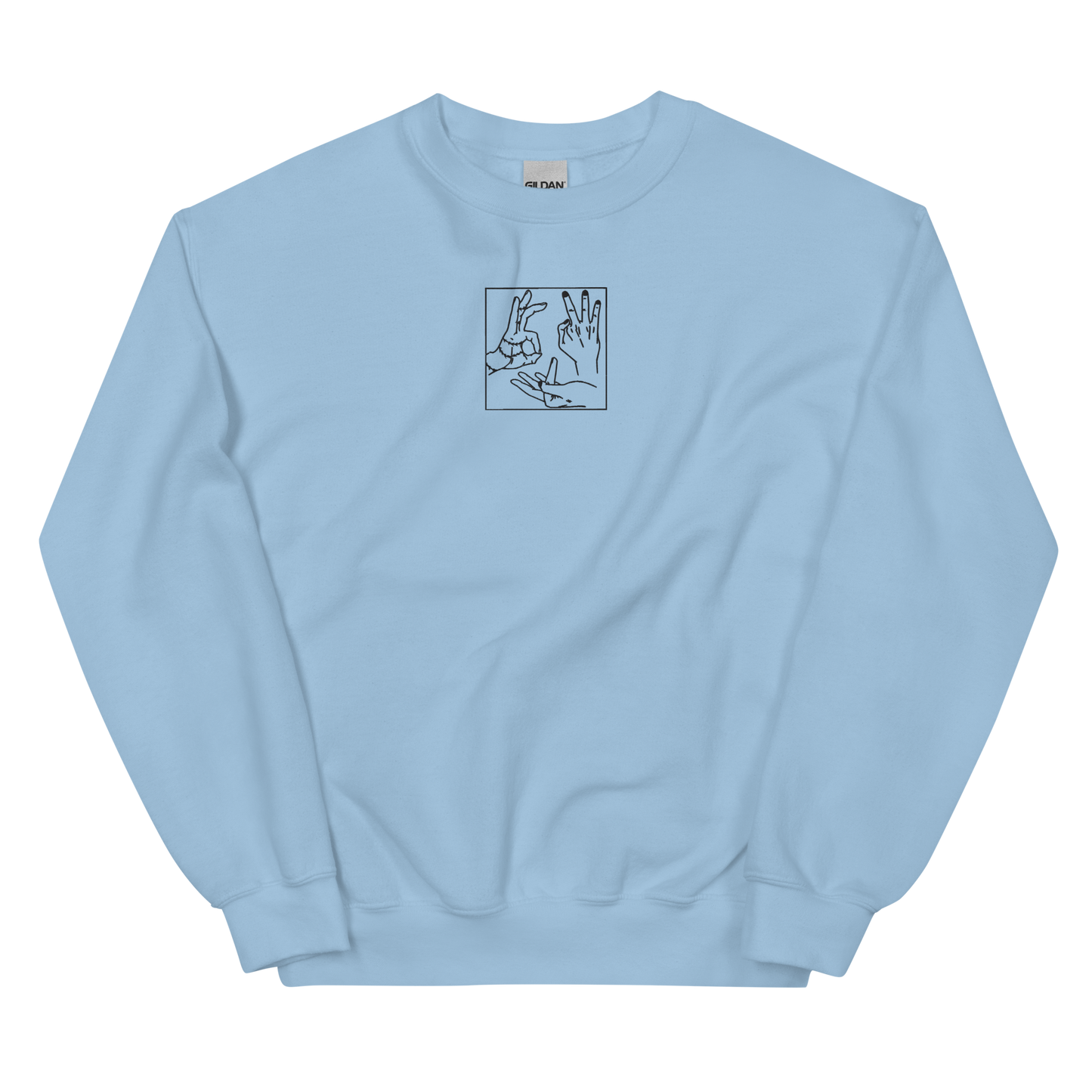 Ghoul Hands Sweatshirt (Embroidered)