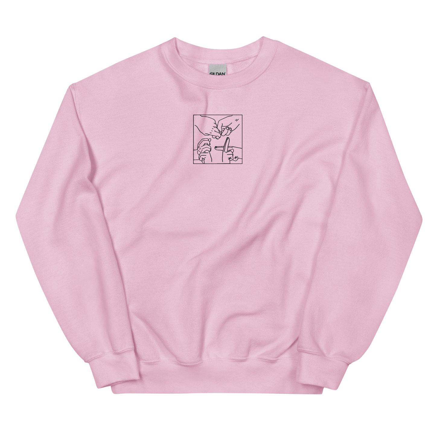 Jutsu Hands Sweatshirt (Embroidered)