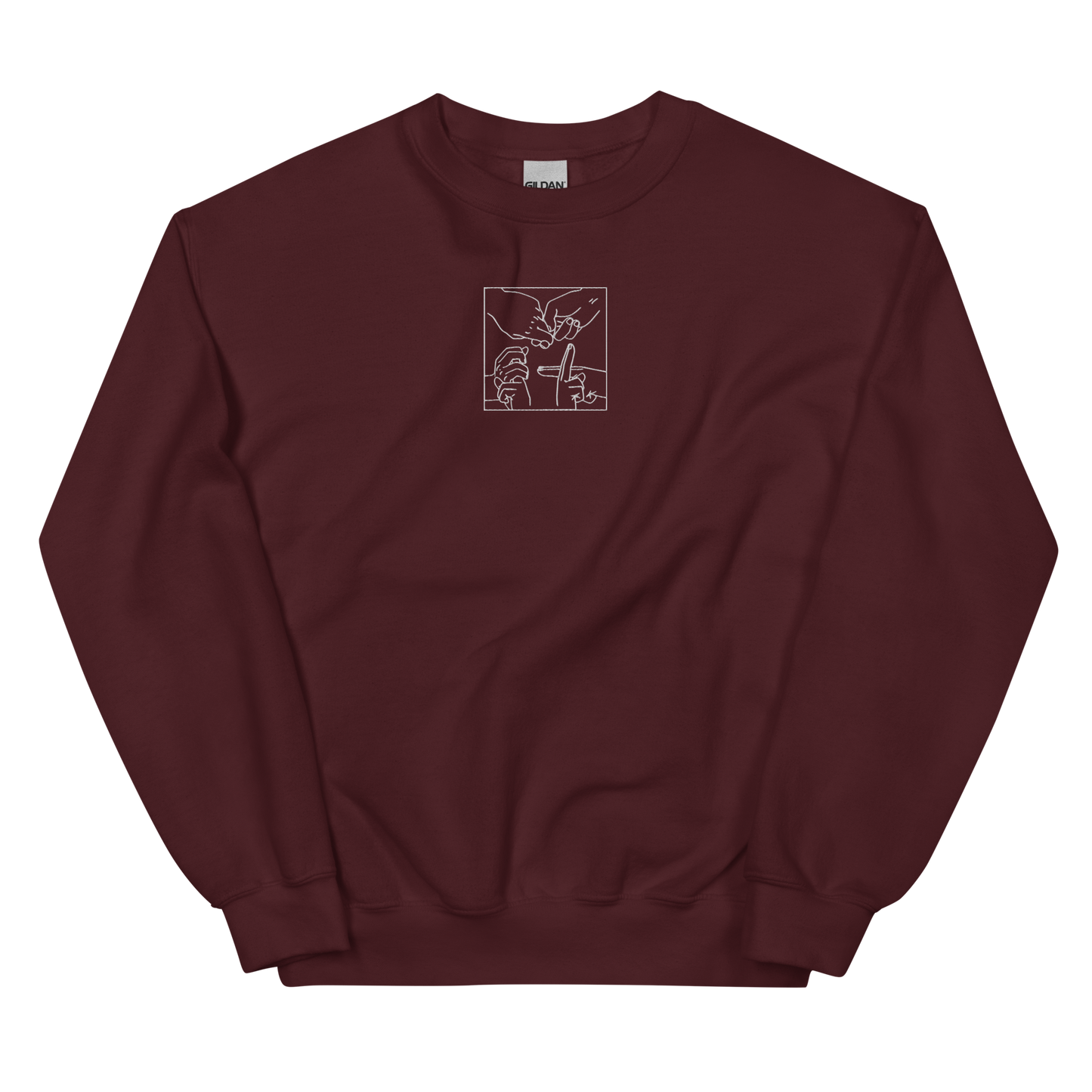 Jutsu Hands Sweatshirt (Embroidered)