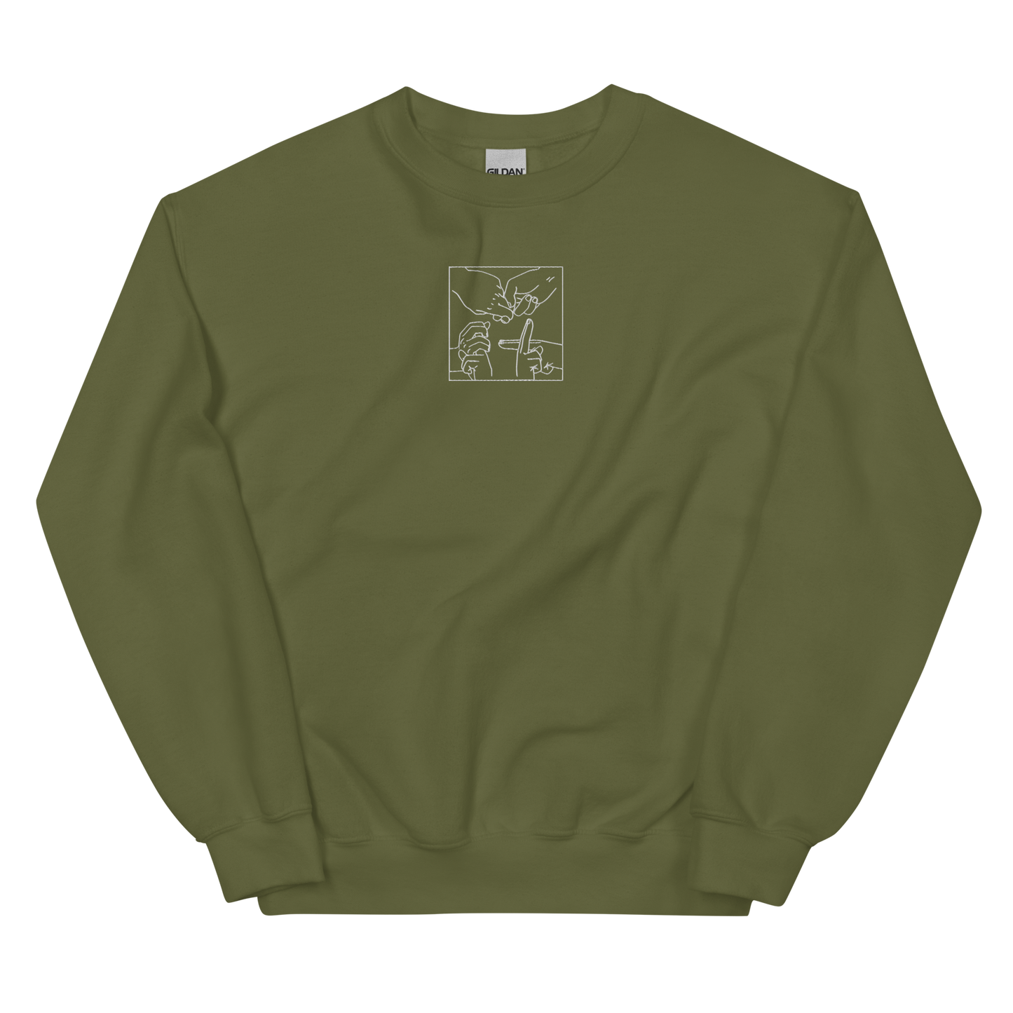 Jutsu Hands Sweatshirt (Embroidered)