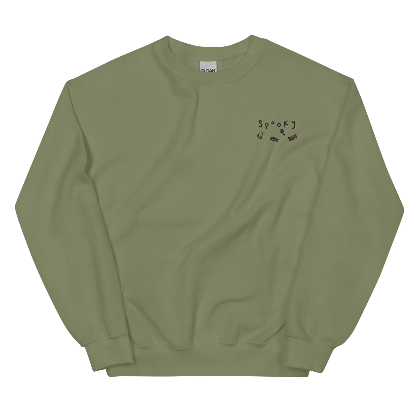 Trick or Treat Yo-self Embroidered Sweatshirt