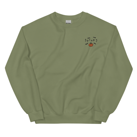 Hey Pumpkin Embroidered Sweatshirt