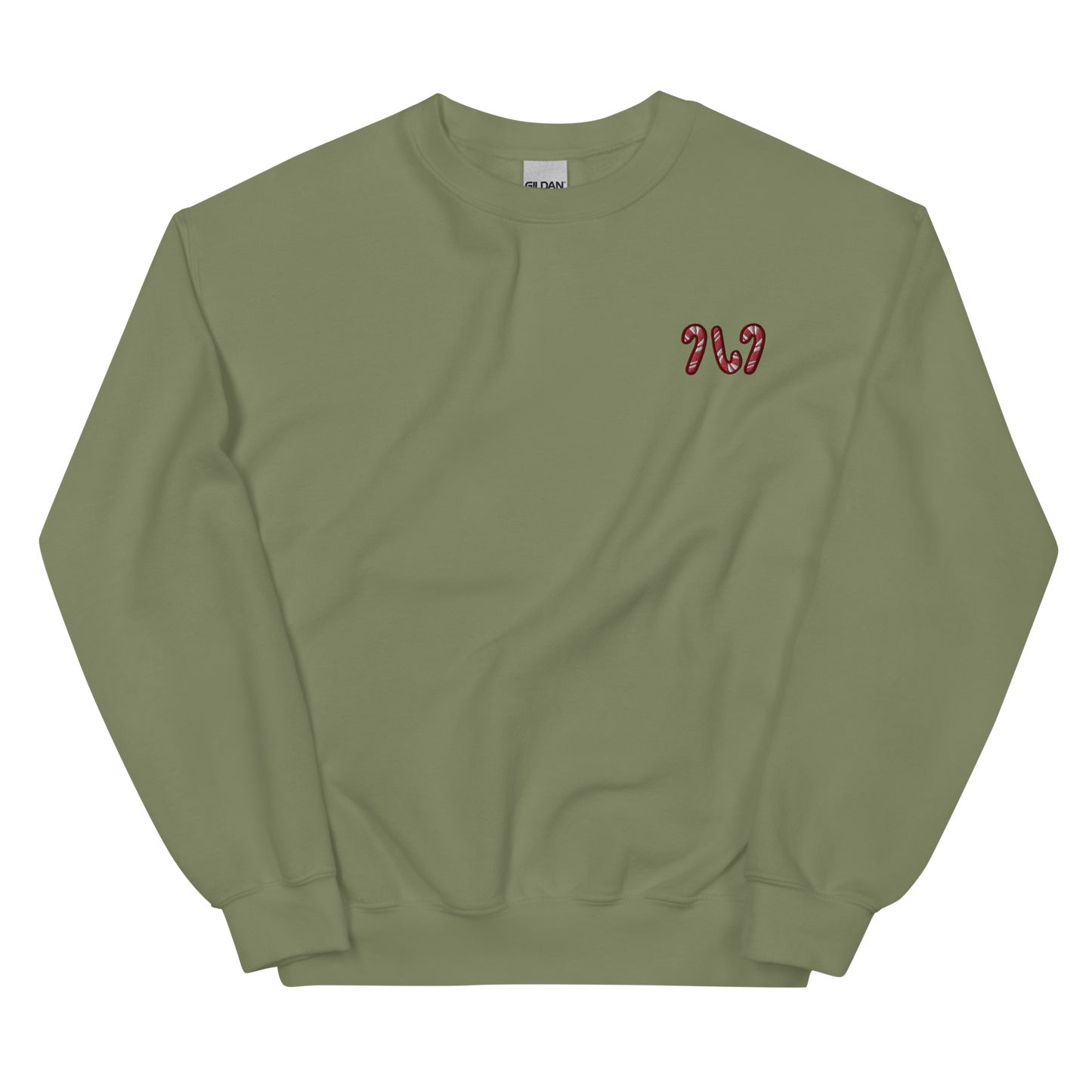 Peppermint to Be Embroidered Sweatshirt