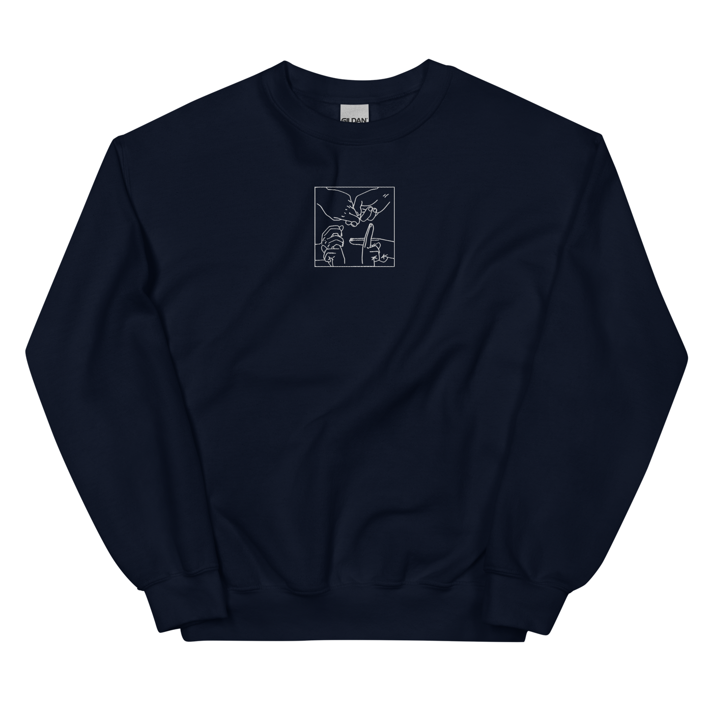 Jutsu Hands Sweatshirt (Embroidered)