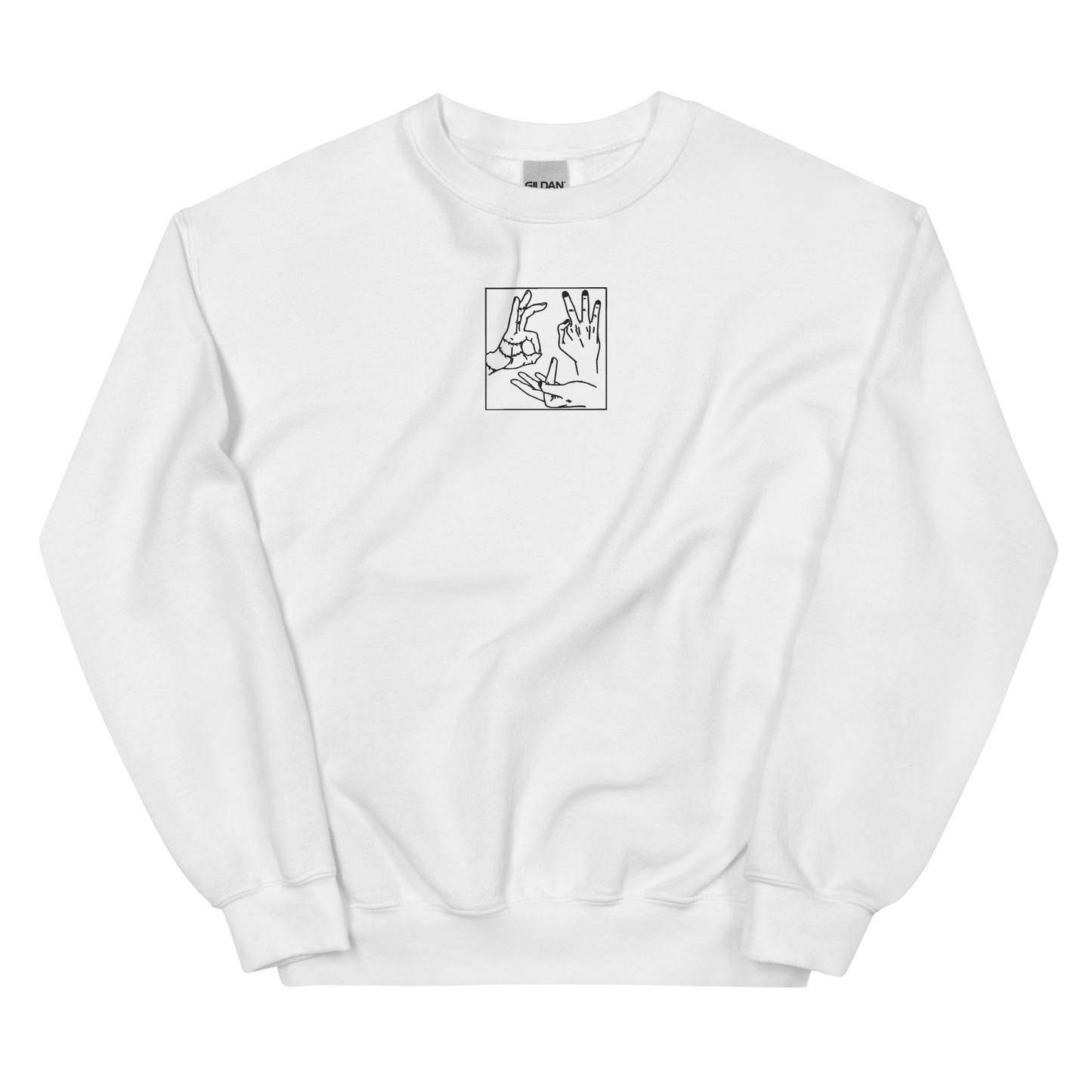 Ghoul Hands Sweatshirt (Embroidered)