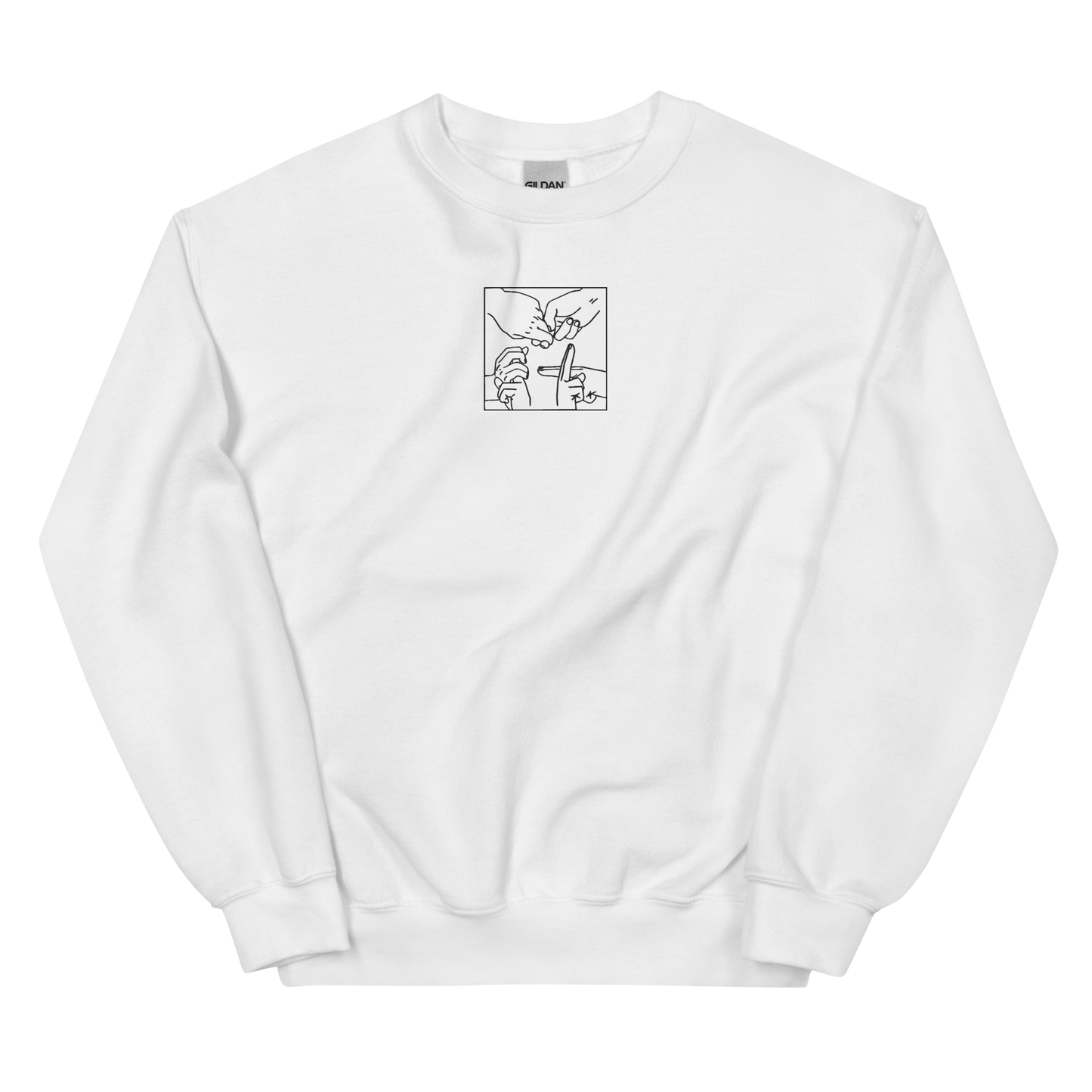 Jutsu Hands Sweatshirt (Embroidered)