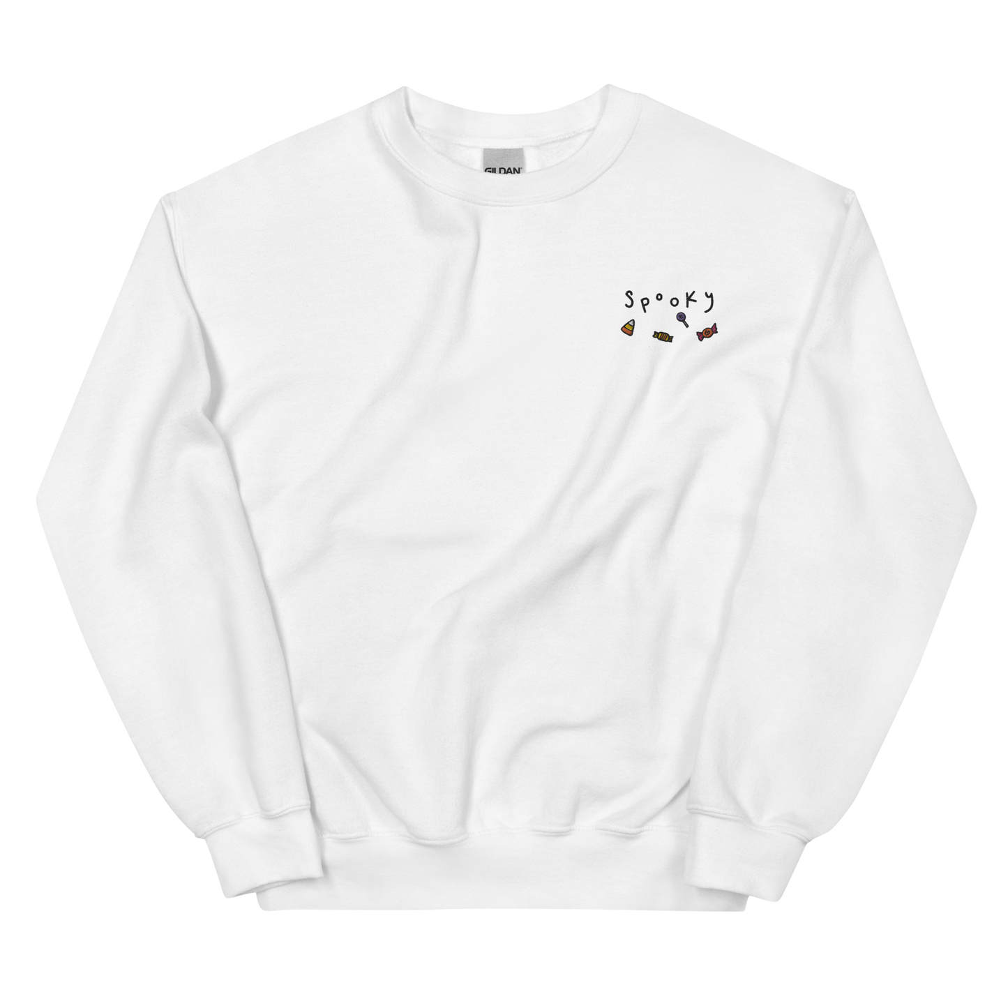 Trick or Treat Yo-self Embroidered Sweatshirt