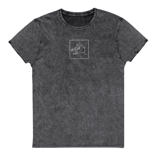 Divine Dogs Denim T-Shirt (Embroidered)