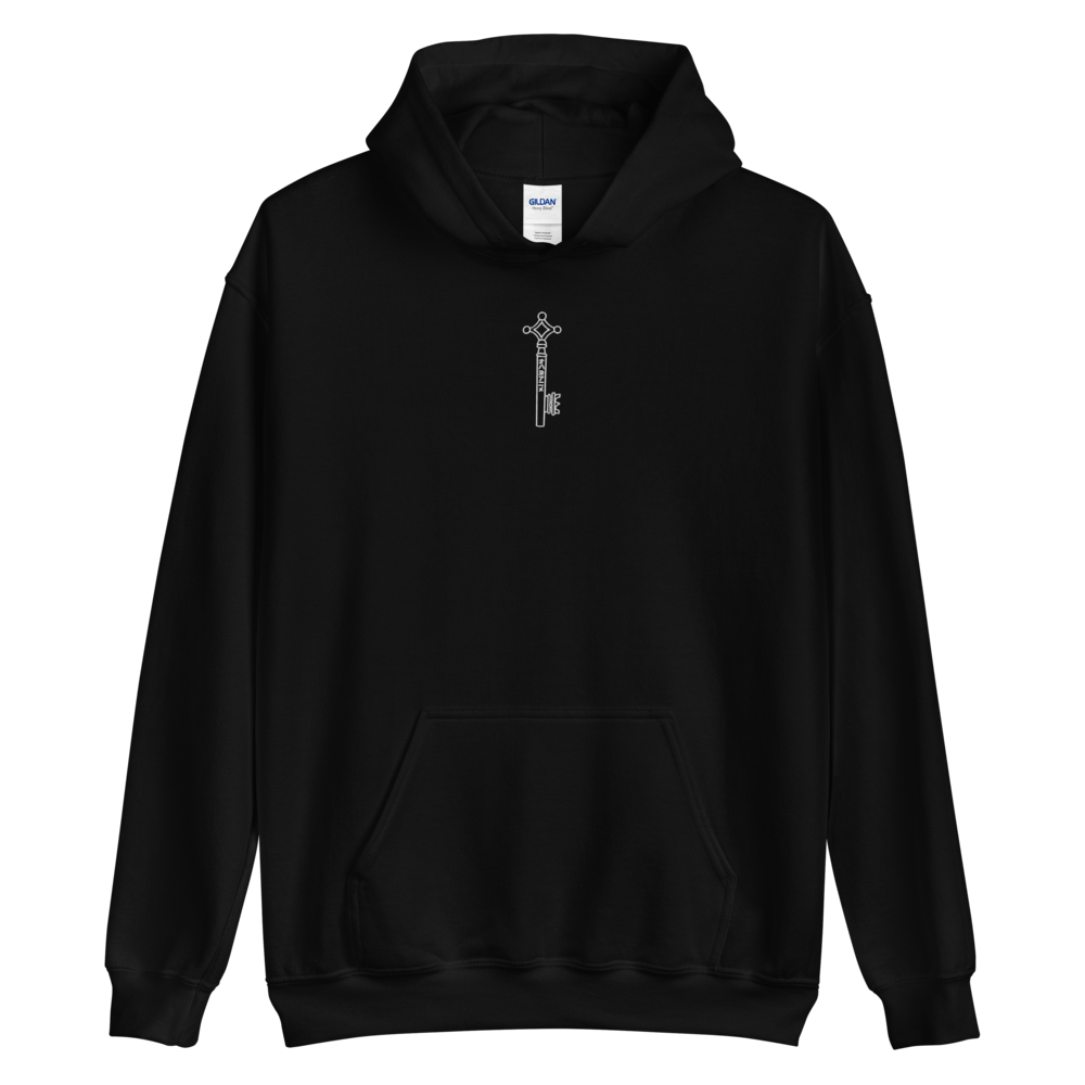 Titan's Key Embroidered Hoodie