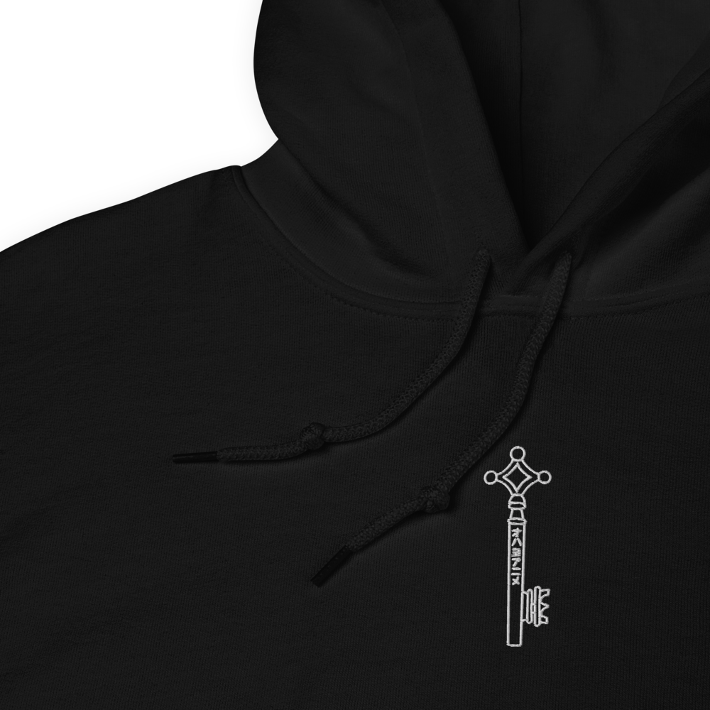 Titan's Key Embroidered Hoodie