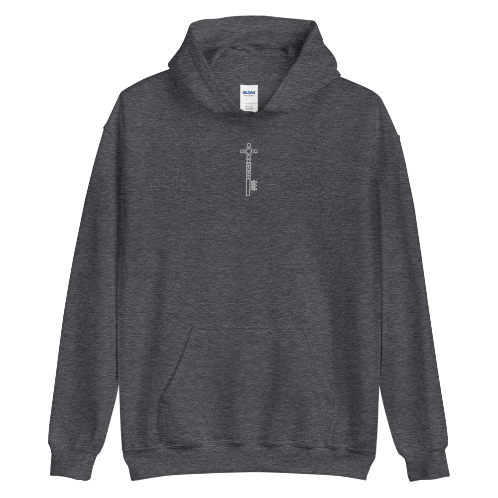 Titan's Key Embroidered Hoodie