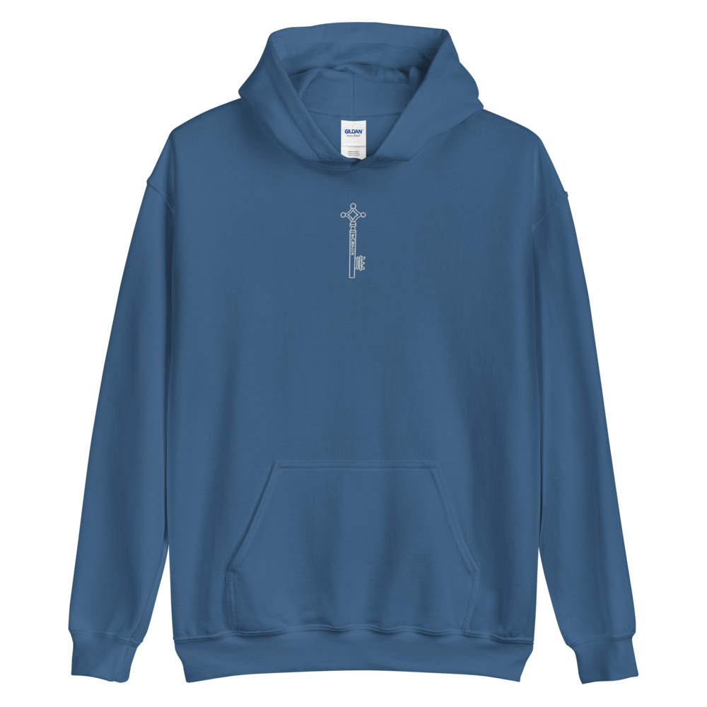 Titan's Key Embroidered Hoodie