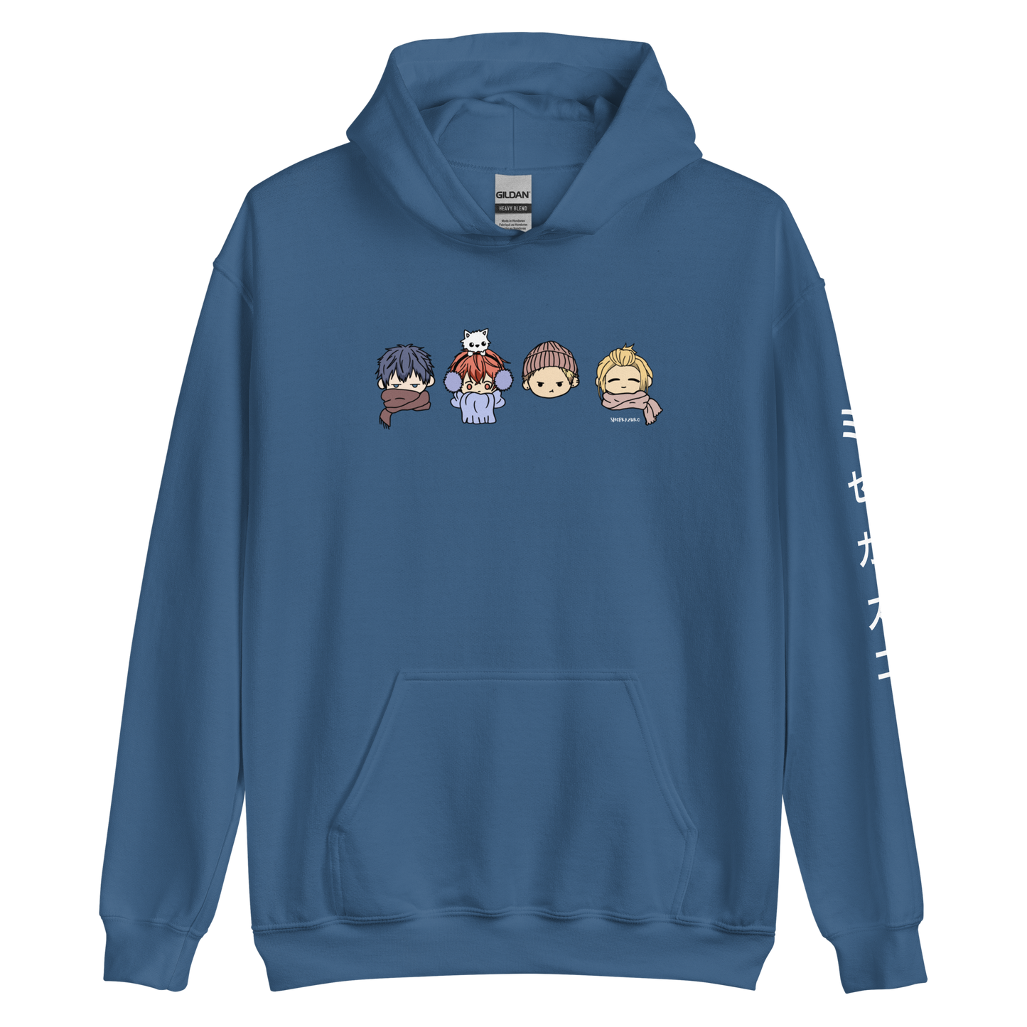 Boy Band Winter Chibi Hoodie
