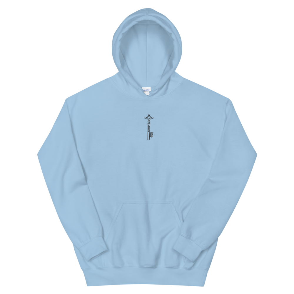 Titan's Key Embroidered Hoodie
