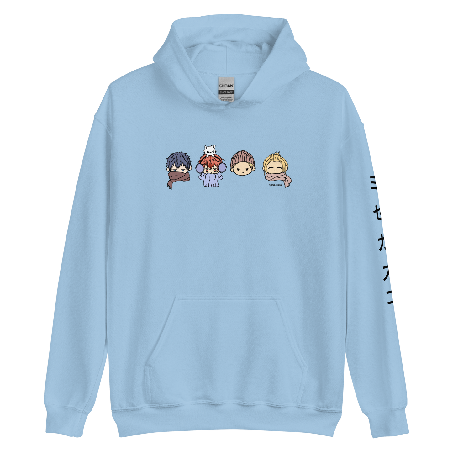 Boy Band Winter Chibi Hoodie