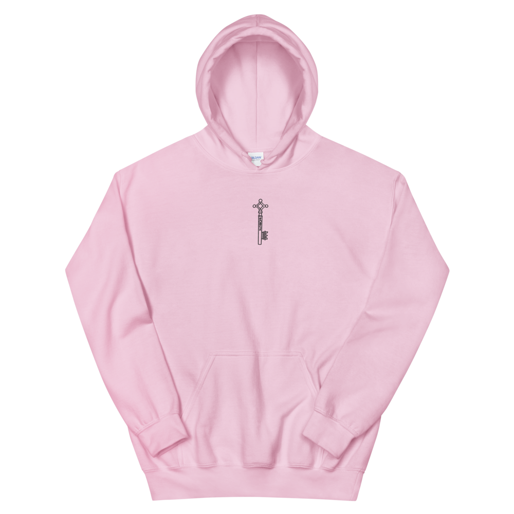 Titan's Key Embroidered Hoodie