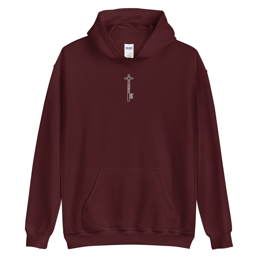 Titan's Key Embroidered Hoodie