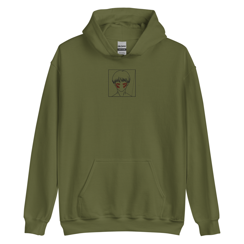 Colossal Titan Marks Embroidered Hoodie