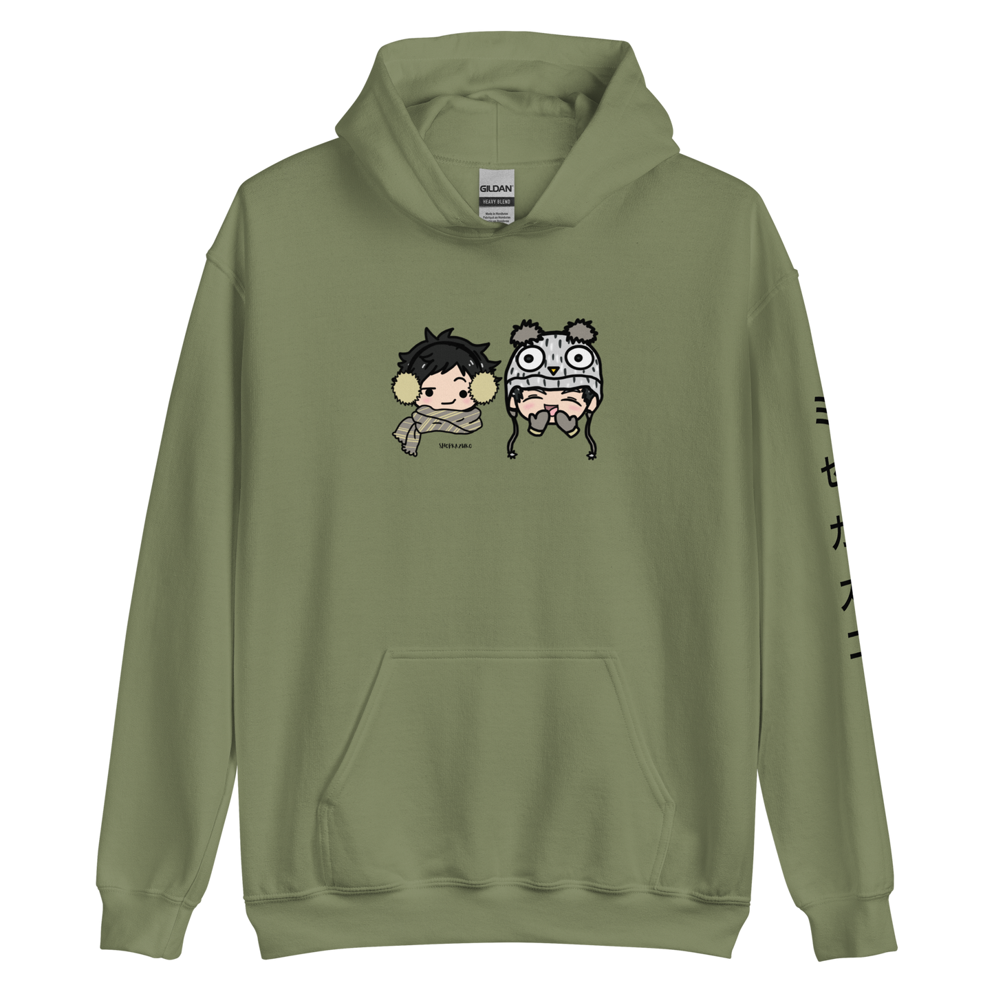 Bokuaka Chibi Winter Hoodie