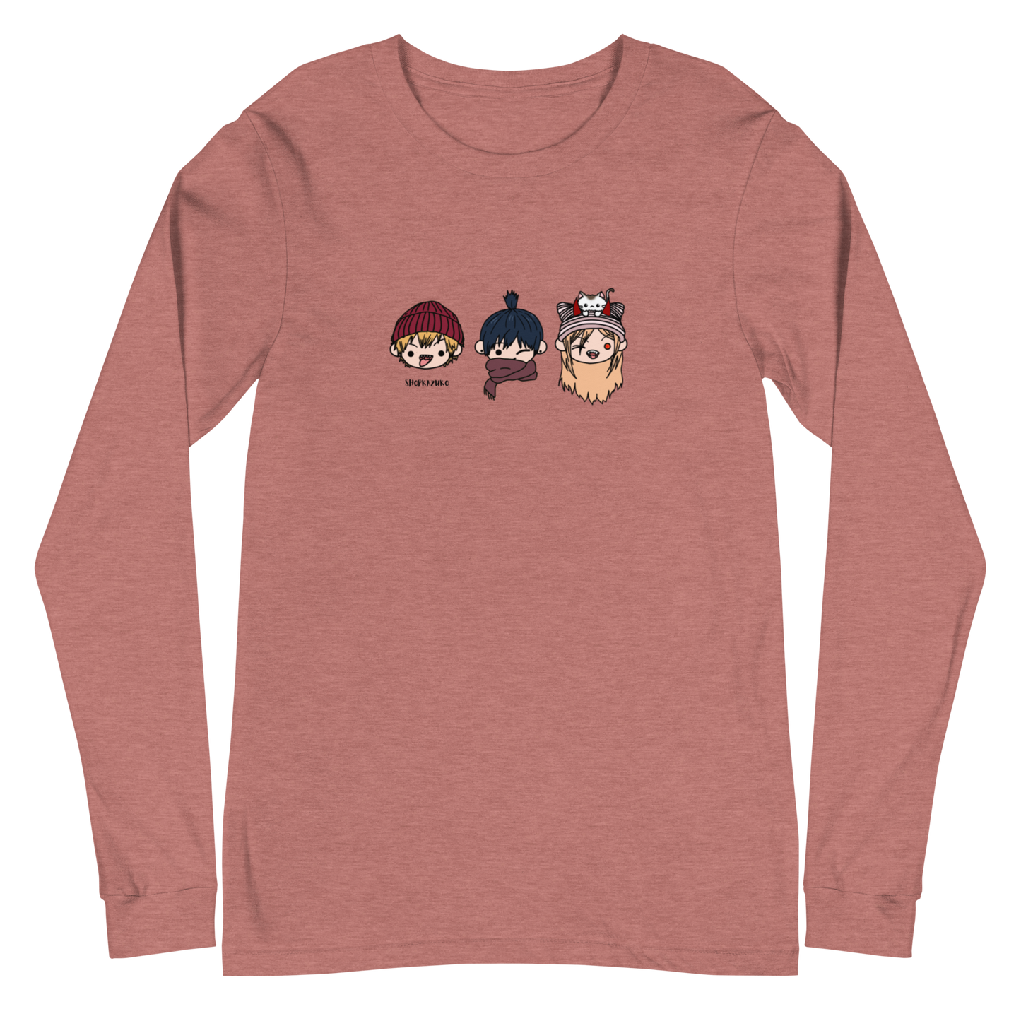 Devil Hunters Winter Chibi Long Sleeve Tee