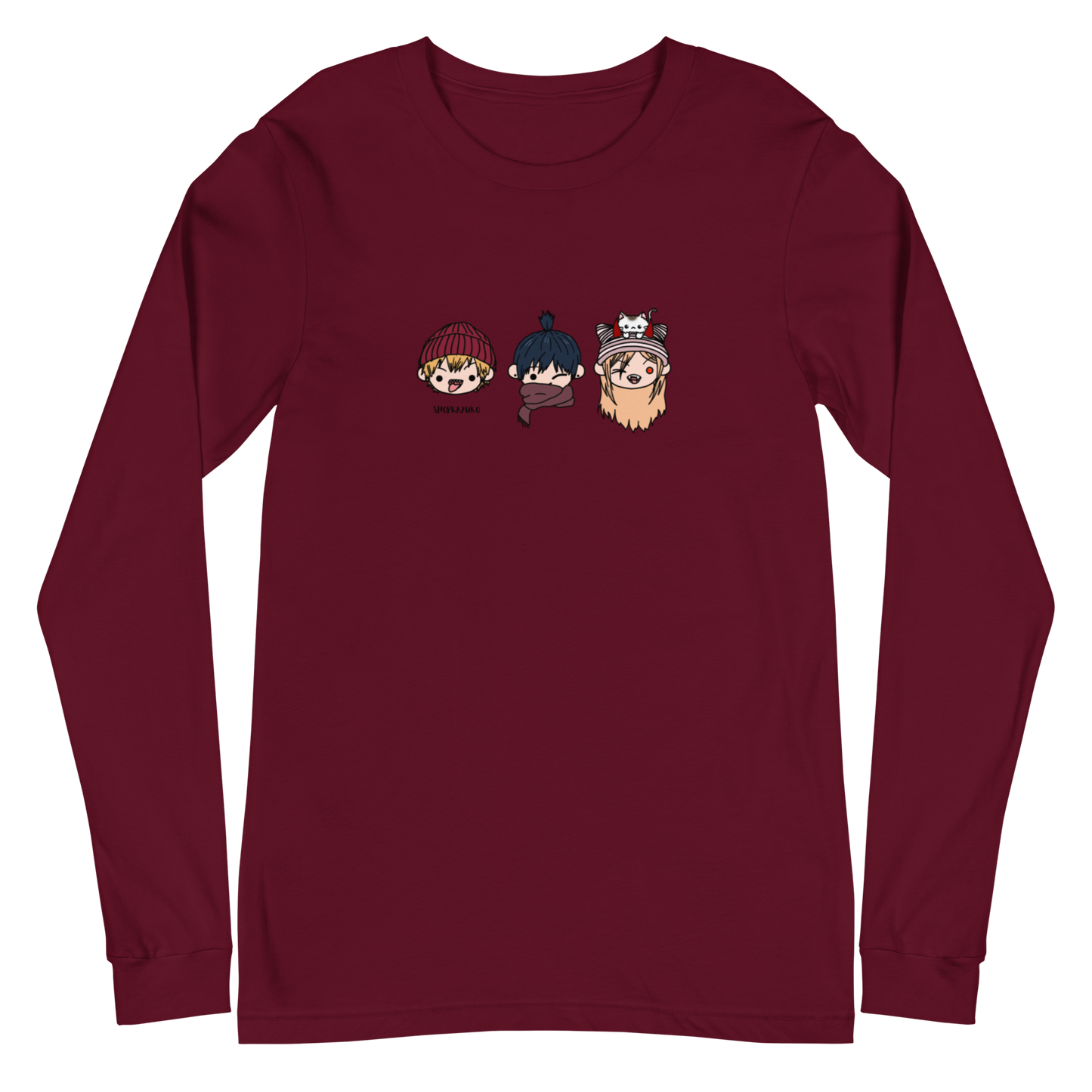 Devil Hunters Winter Chibi Long Sleeve Tee