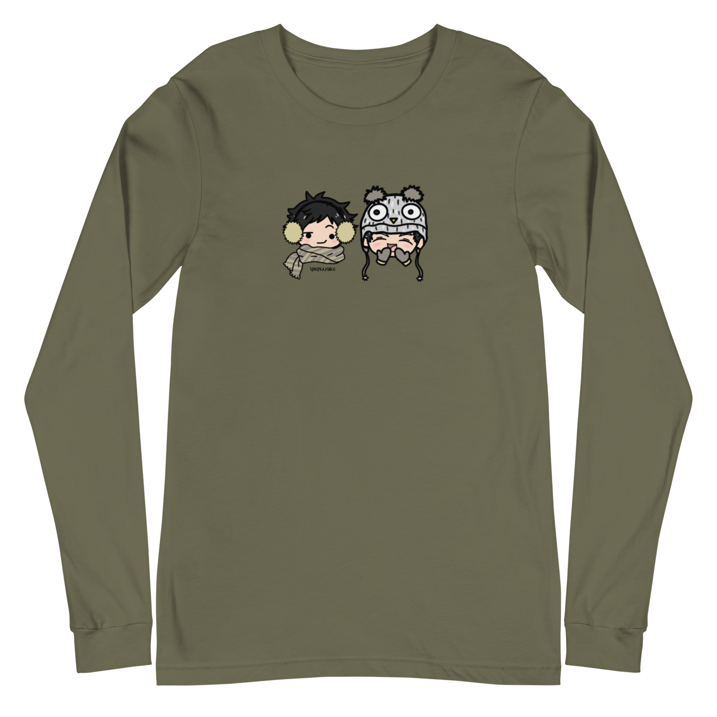 Bokuaka Chibi Winter Long Sleeve Tee