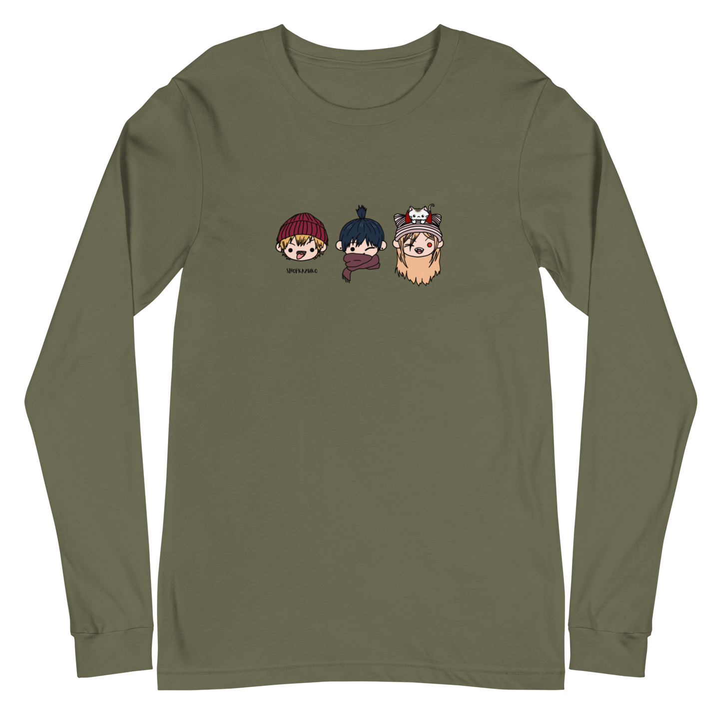 Devil Hunters Winter Chibi Long Sleeve Tee