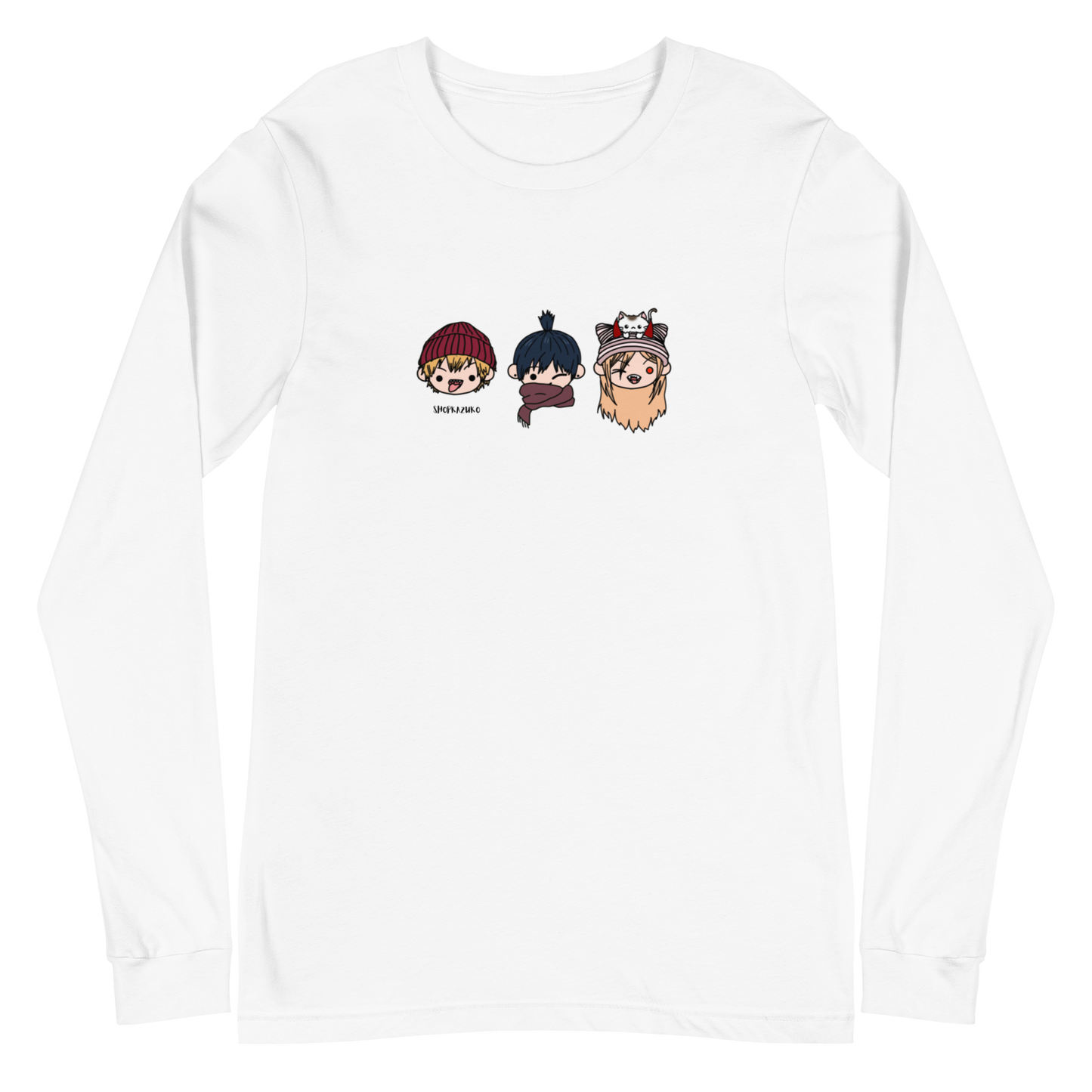 Devil Hunters Winter Chibi Long Sleeve Tee